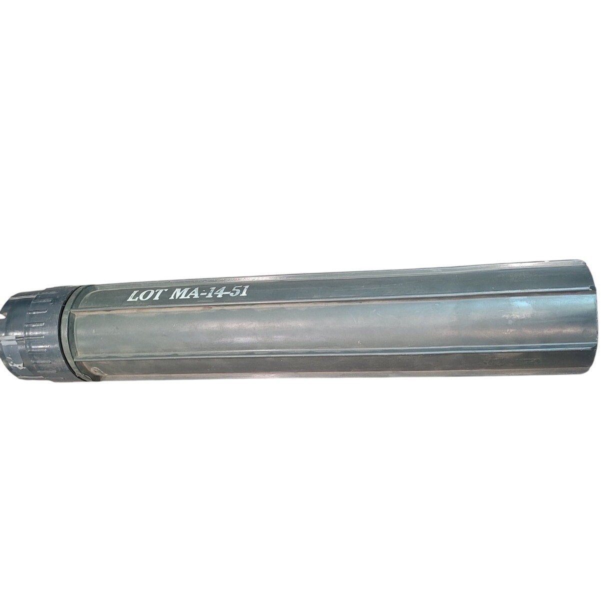 Vintage U.S. Military M524A5 Transport Tube – 22"L x 3"D | Surplus Storage Case