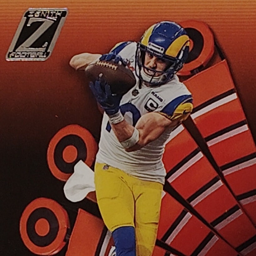 Cooper Kupp, Los Angeles Rams, NFL 2022 Panini-Zenith Card 93, EX/NM