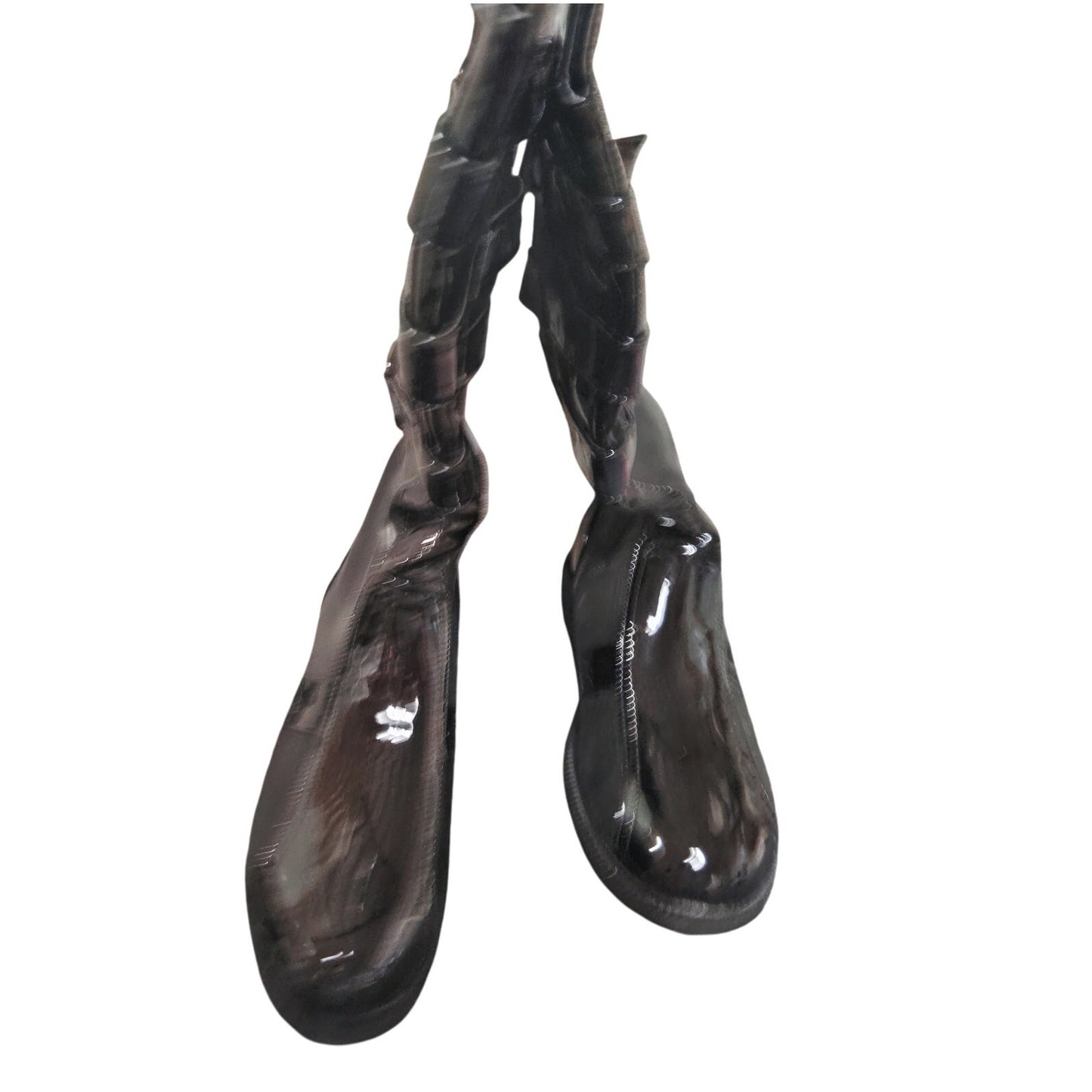 Ellie Shoes 1031 Darth 3-Buckle Men’s Boots – Black, LG (12/13), Knee-High Costume Footwear