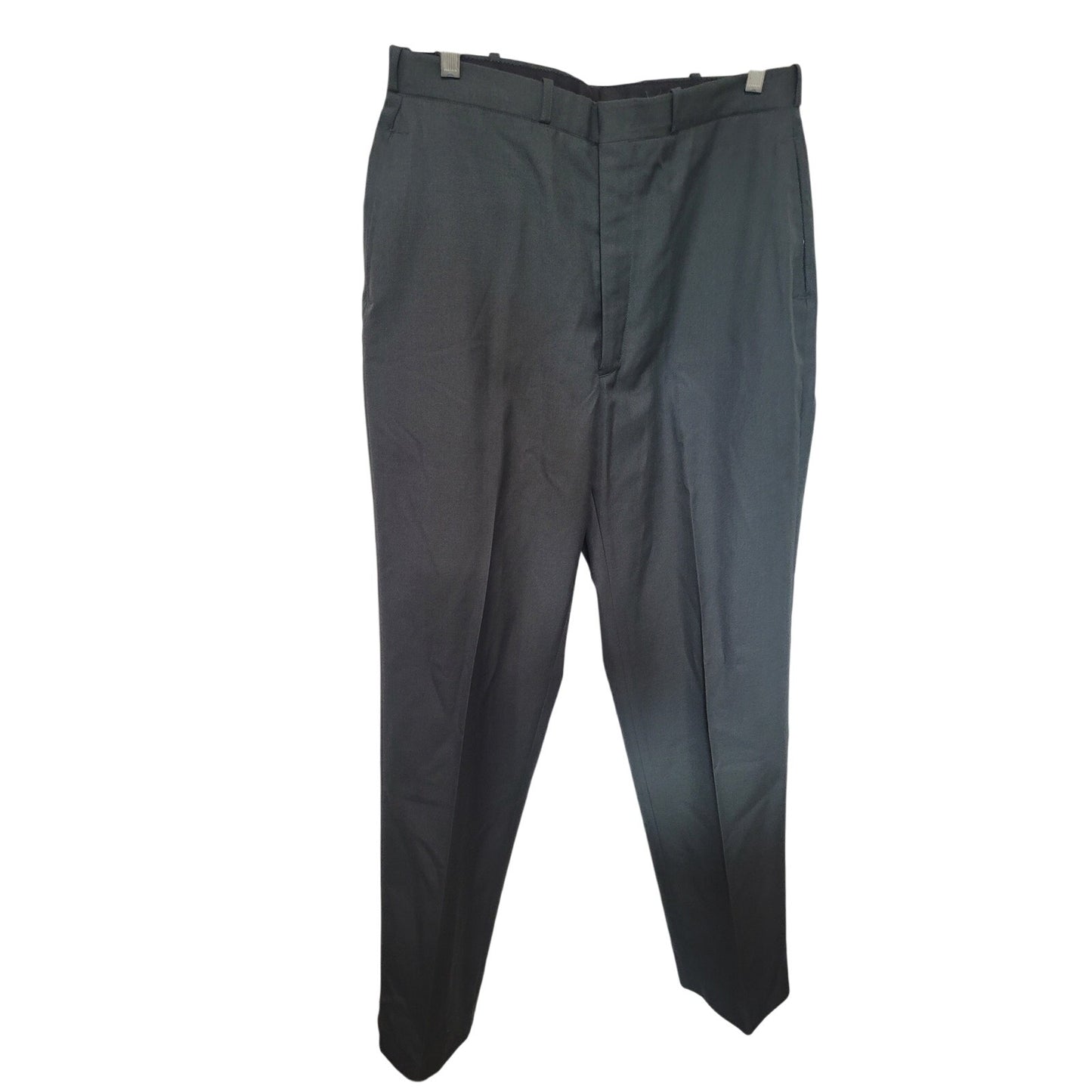 Mens Army Service Trousers - Size 33R - SG-344, 55/45 Poly/Wool - Made in U.S.A.