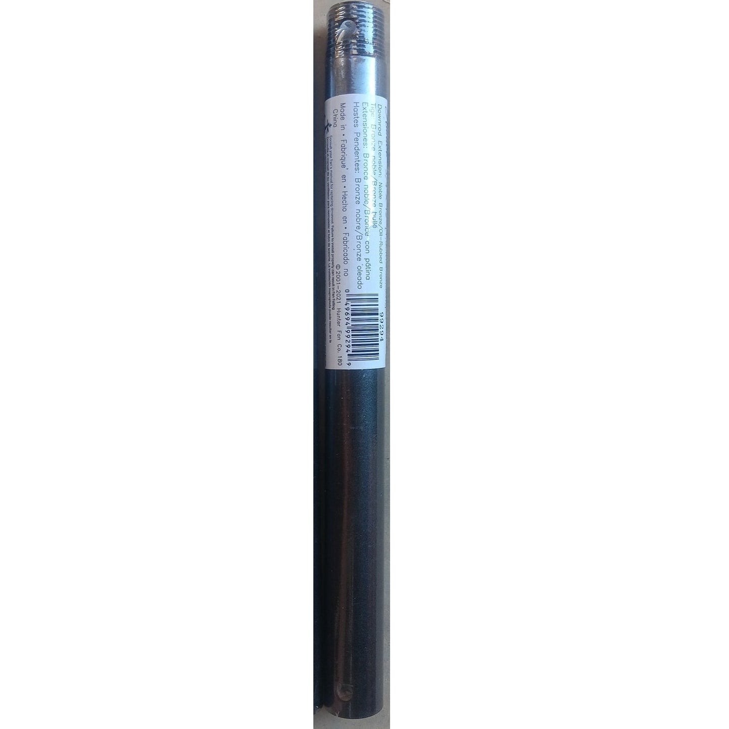 Hunter Fan Company Downrod, 26041, New Bronze 12 inch + Free Shipping