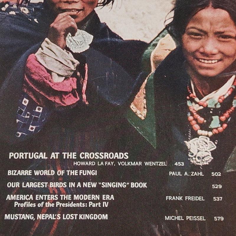 National Geographic – October 1965 | Portugal, Mustang & Fungi, Largest Birds
