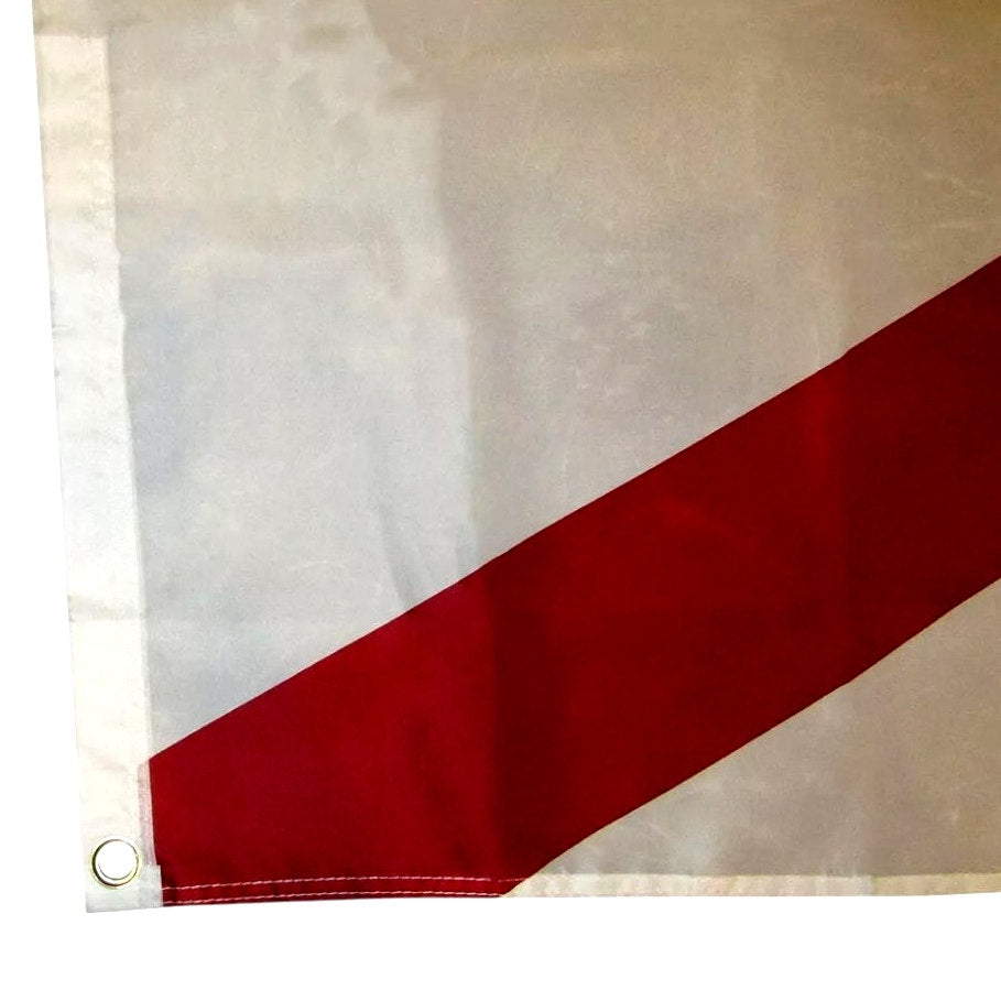 U.S. State Flag, Alabama Flag, 3' x 5' Poly Flag / Banner, 100D Flag Material