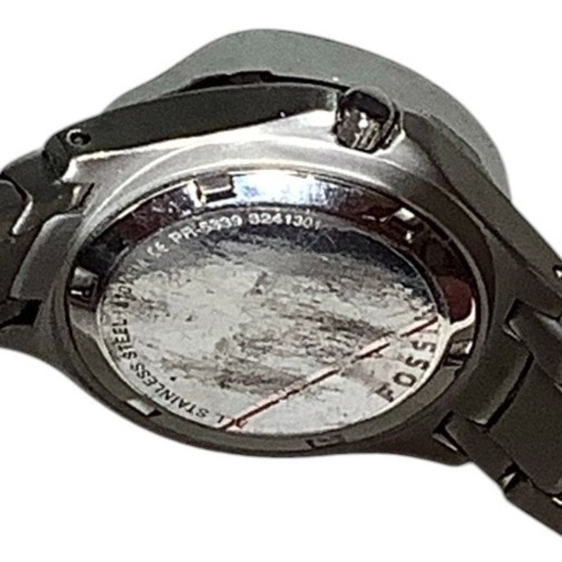 Ladies Fossil Wristwatch, Silver Metal Band, Non-Operable, Lakeview Hospital