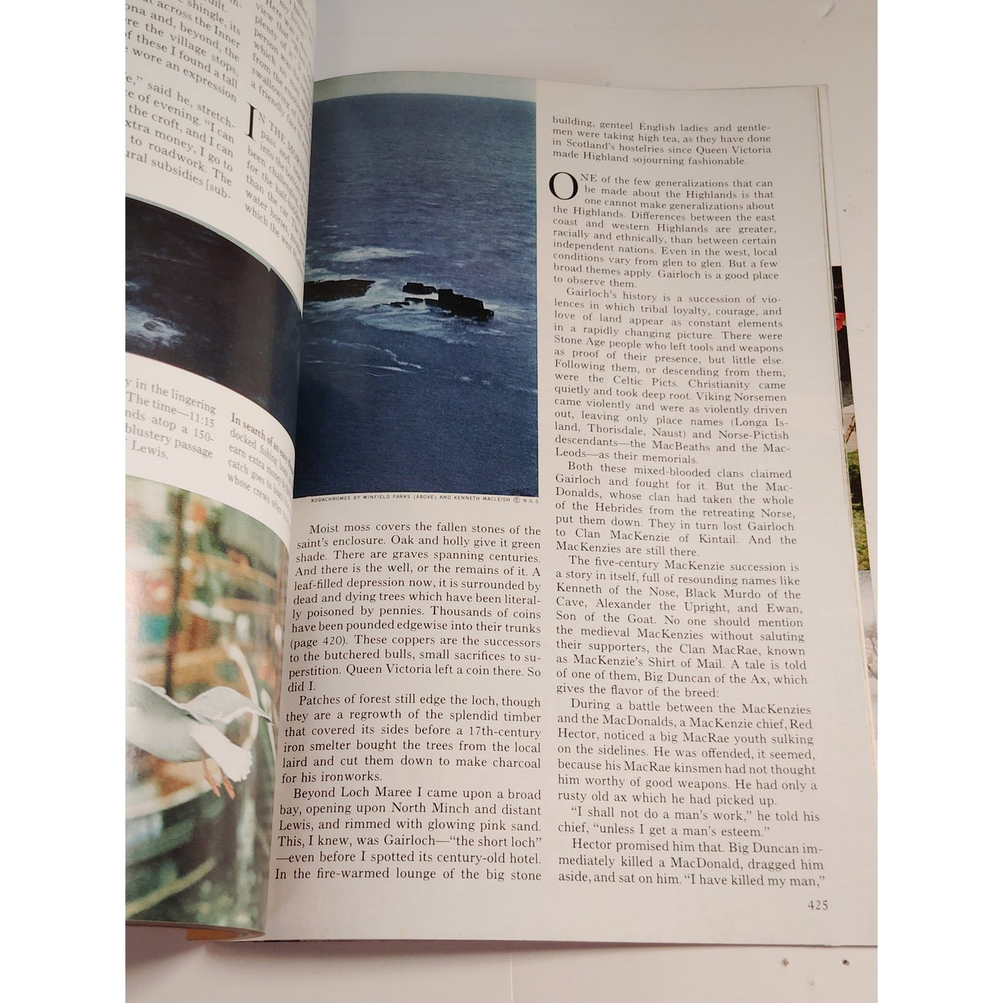 National Geographic Magazine – March 1968, Iran, Tonga, Scotland, Mobile AL