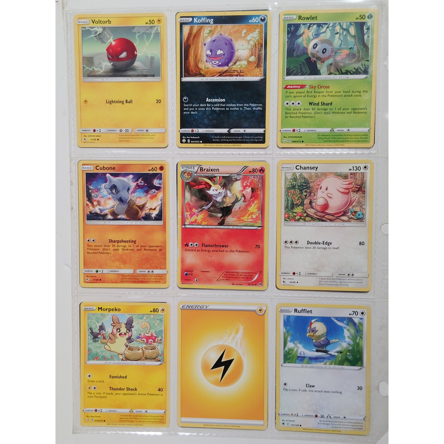 18 Random Pokémon Cards Pictured, Actual Photos Provided