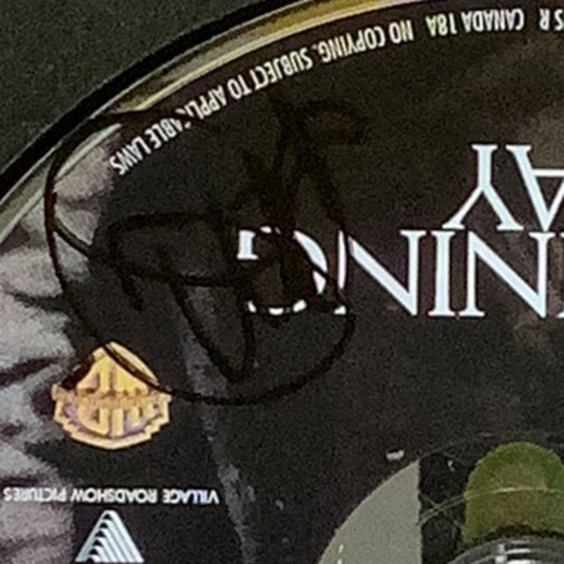 2004 Training Day, Denzel Washington Autograph on Both Case (Snapcase) and DVD