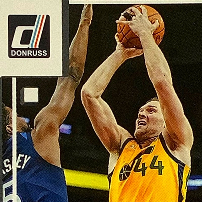 Bojan Bogdanovic, Detroit Pistons, Card #136, 2022-23 NBA Panini-Donruss