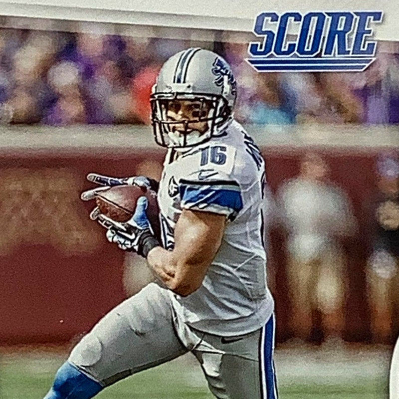 Lance Moore, Detroit Lions, NFL Panini Score 2016 Card 113, EX/NM
