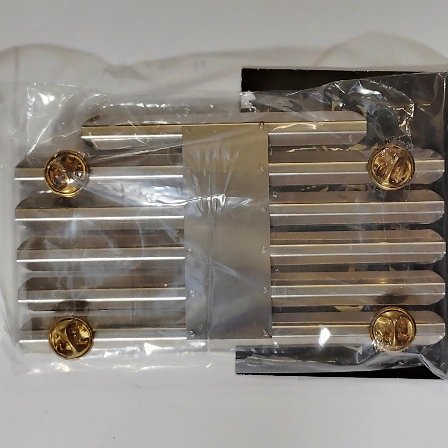 Mounting Rack, Bar for 17 Ribbons (3/3/3/3/2) by No-Shine Insignia - Supply Room