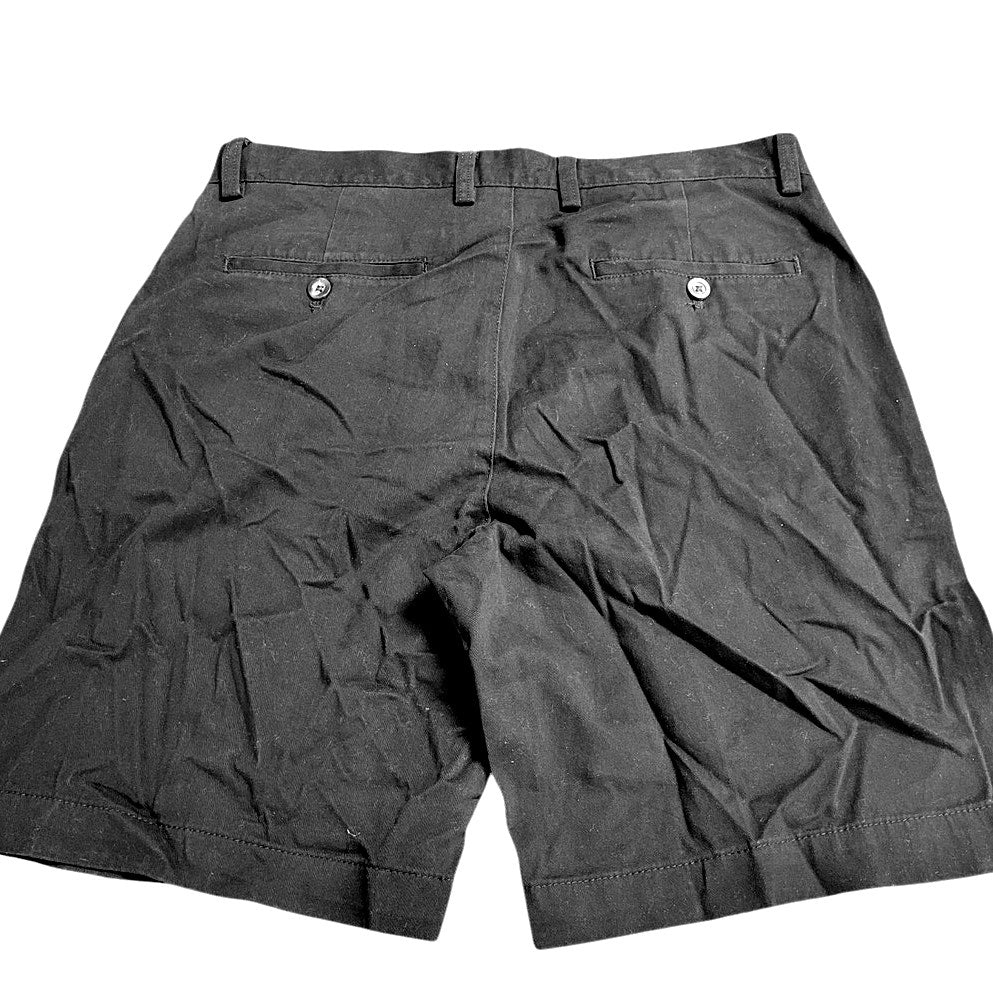 Men's Classic-Fit 9" Chino Shorts, Black, 32