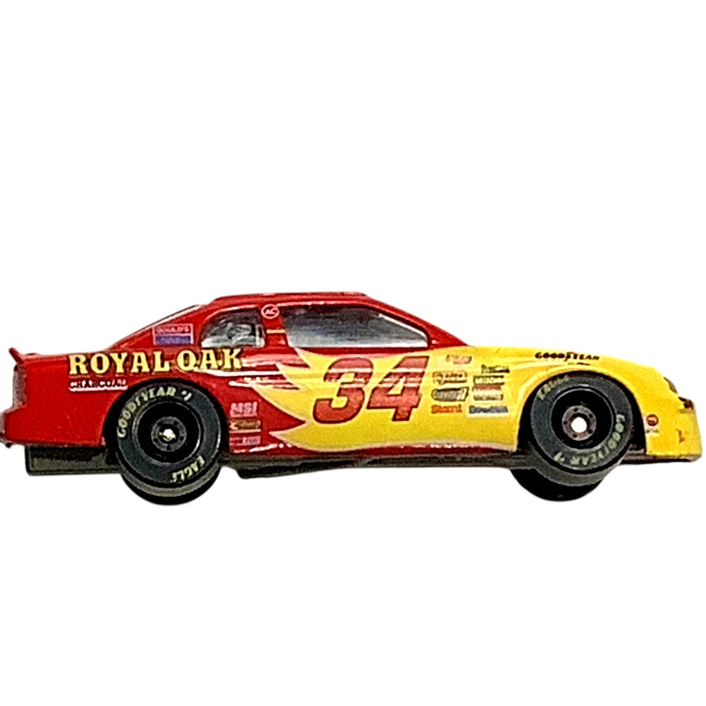 Mike McLaughlin #34 Royal Oak Monte Carlo, NASCAR 1:64 Die Cast Car, 1996 RC, NM