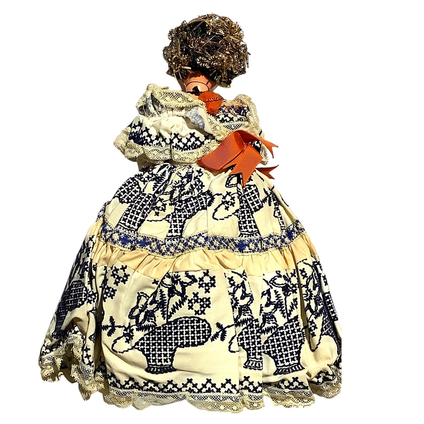 1958/1965 Handmade 12" Doll, All Original Parts Clothing, Jewelry, Hair, etc.