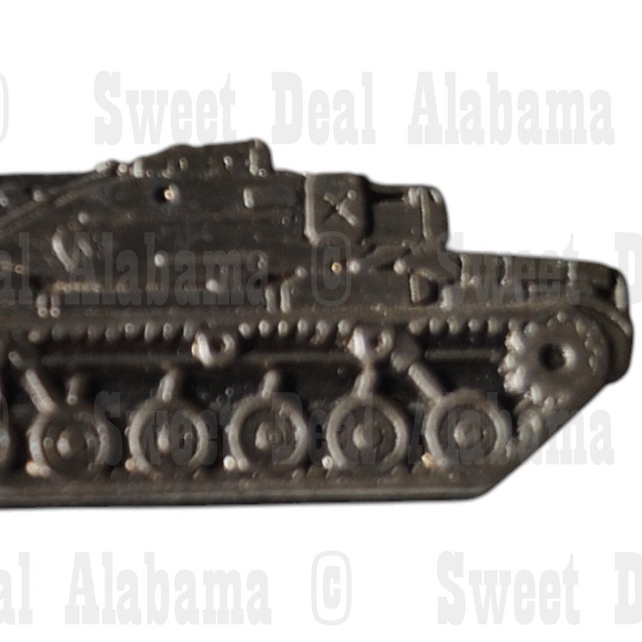 M60 A1 Tank Vehicle, Collector's Hat, Lapel, Brooch Pin 1-1/4"W x 3/8"H