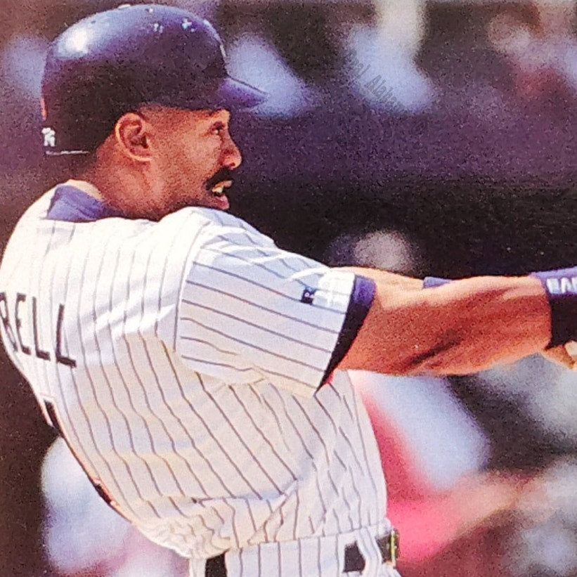 Derek Bell, San Diego Padres, #655, 1994 Fleer Baseball Collector's Card