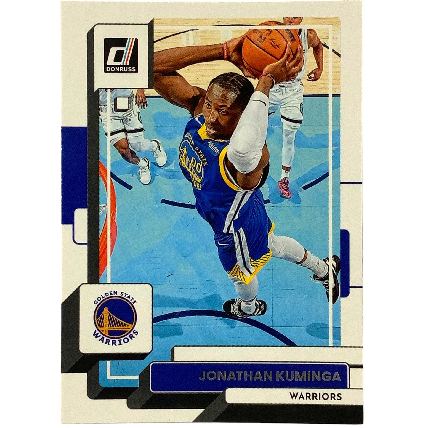 Jonathan Kuminga, Golden State Warriors, Card #179, 2022-23 NBA Panini-Donruss