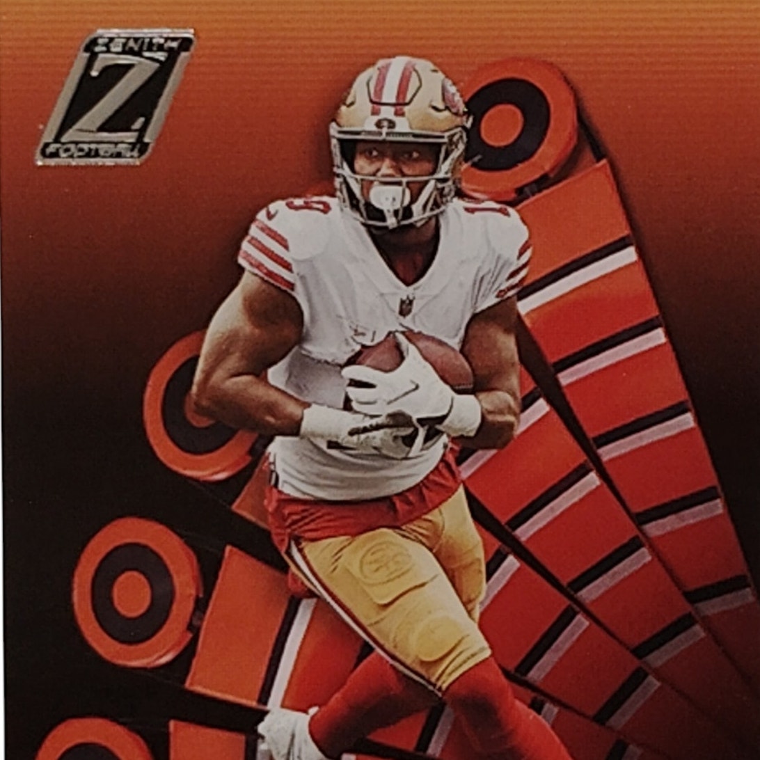 Deebo Samuel, San Francisco 49ers, NFL 2022 Panini-Zenith Card 97, EX/NM