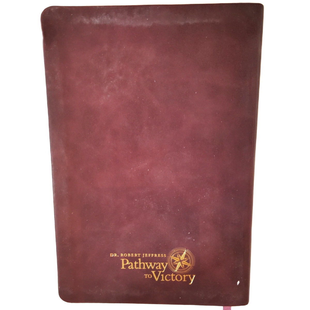 Pathway to Victory Daily Devotional Dr. Robert Jeffress 2021 Burgundy Leather