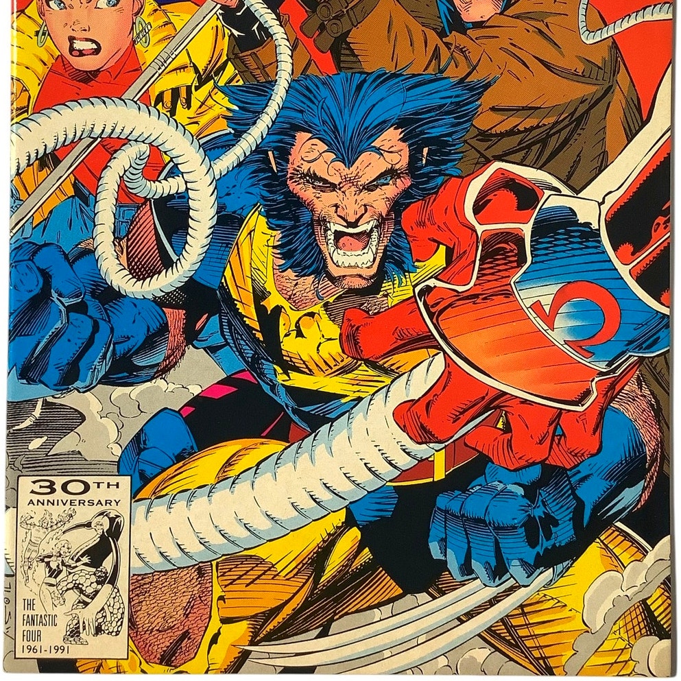 Marvel's X-Men ('91 1st Series) #4, Omega Red 1st Appearance Jan 1992, VF/NM 9.0