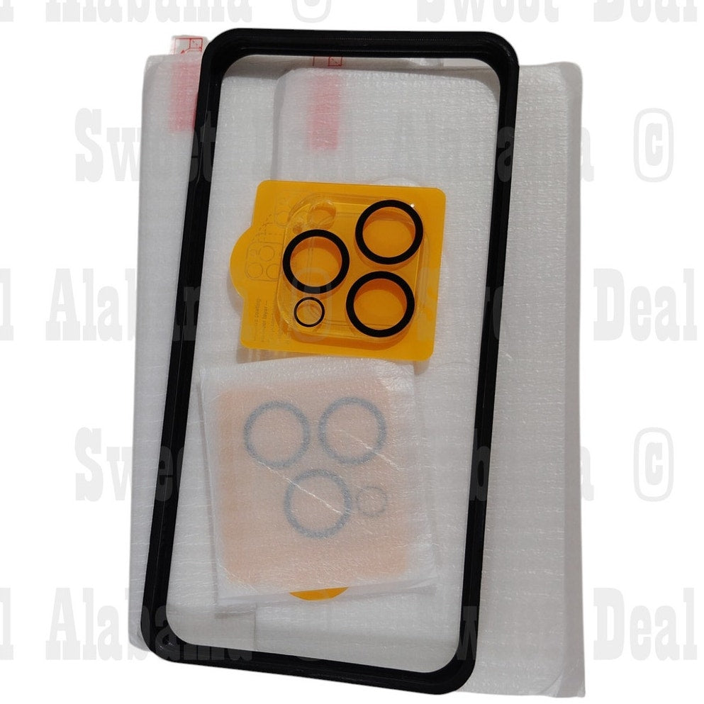 Vaks Cellphone Wallet Case For iPhone 14 Pro Max w/ 2 Lens & Screen Protectors