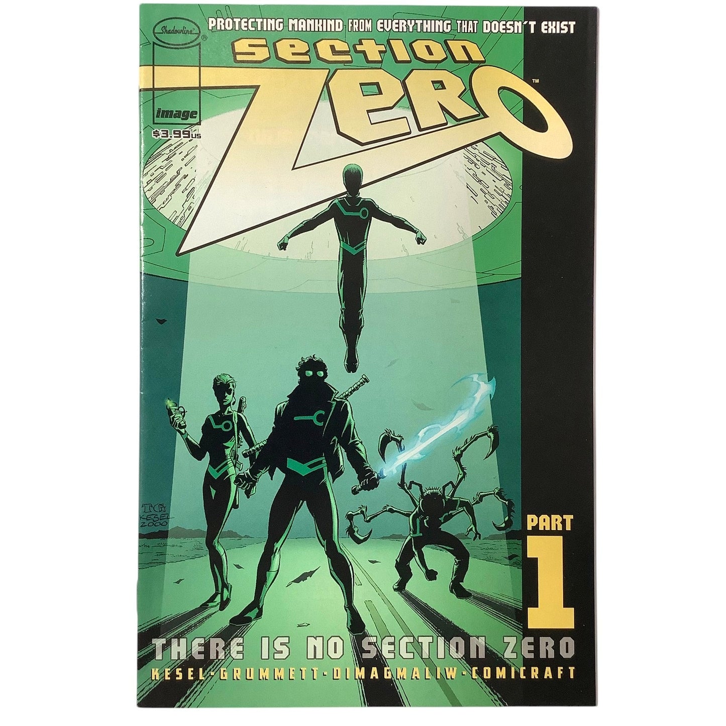 Section Zero #1, Apr 2019, NM 9.4, Image Comics (Reprint from 2000)