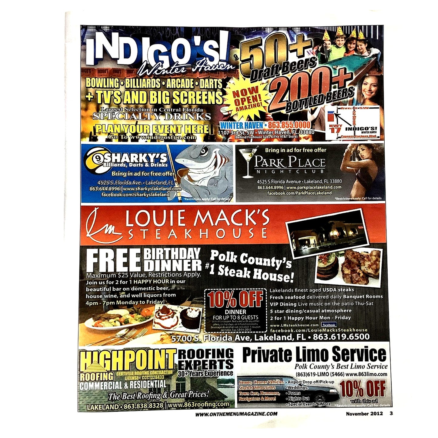 Today & Tonight Autographed Magazine by Michael Ray, Nov 2012