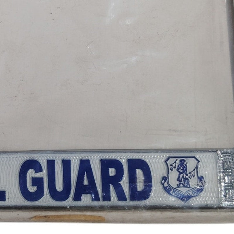 United States Air National Guard 12.25 x 6.25 Tag Frame for Standard 12 x 6 Tag
