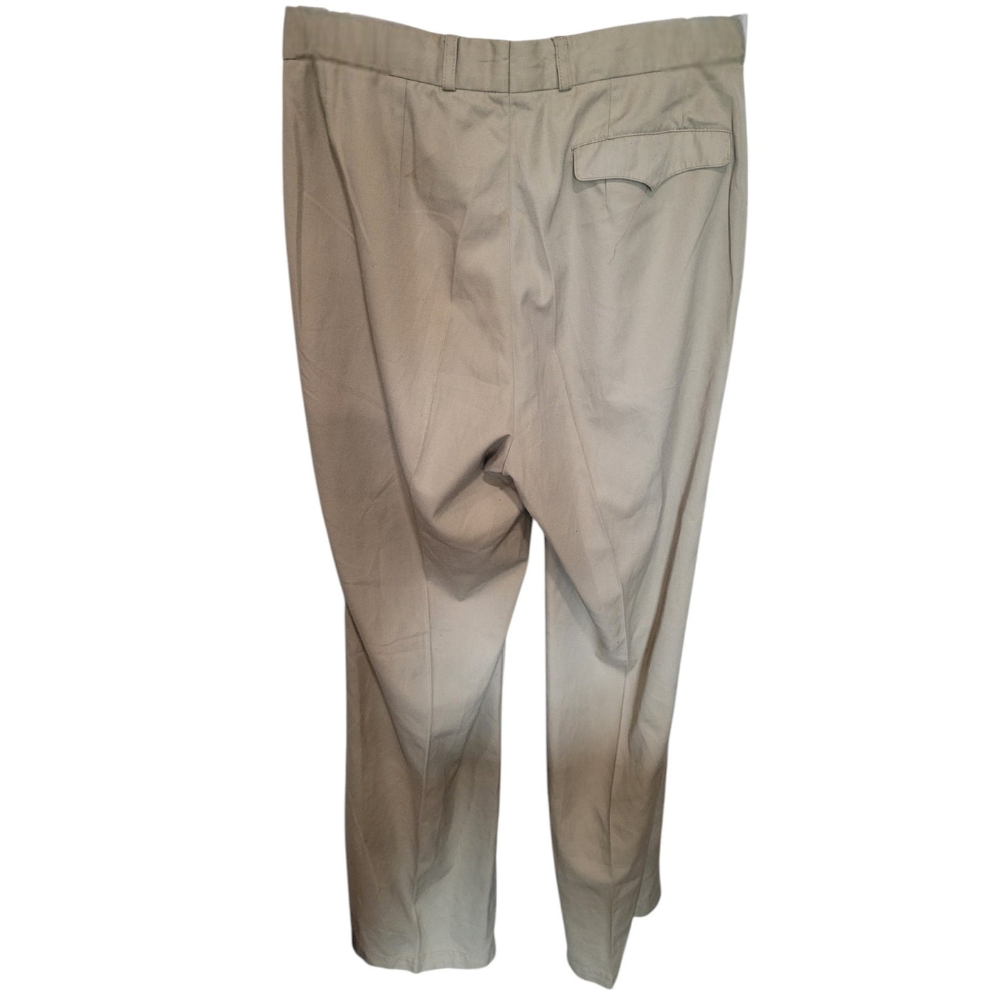 German Military Uniform Trousers - Size 36 - Tan - 65/35 Poly-Cotton- 1992 Issue