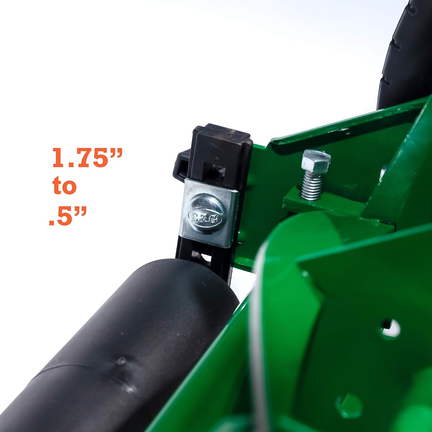 Scotts 415-16S Push Reel Lawn Mower 16" – Manual Grass Cutter, 5-Blade, Green