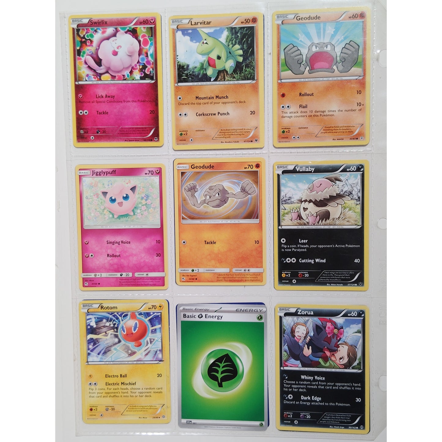 18 Random Pokémon Cards Pictured, Actual Photos Provided