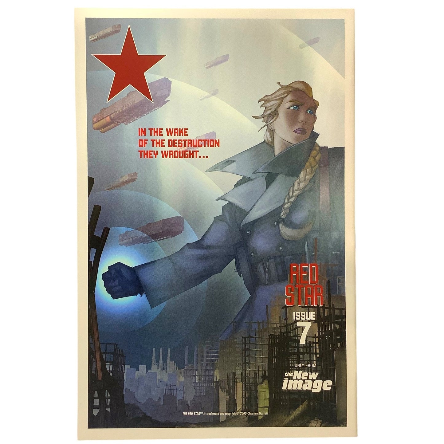 The Red Star #6, Sep 2001, NM 9.4, Image Comics, Christian Gossett & BJ Kayl