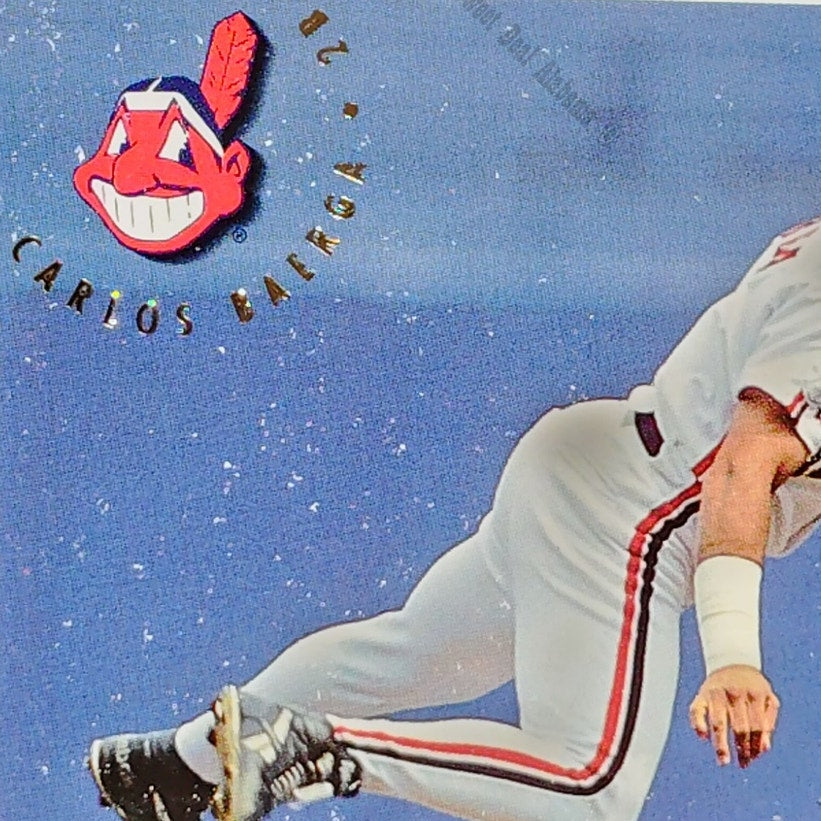 Carlos Baerga, Cleveland Indians #99, 1994 Fleer Baseball Collector's Card