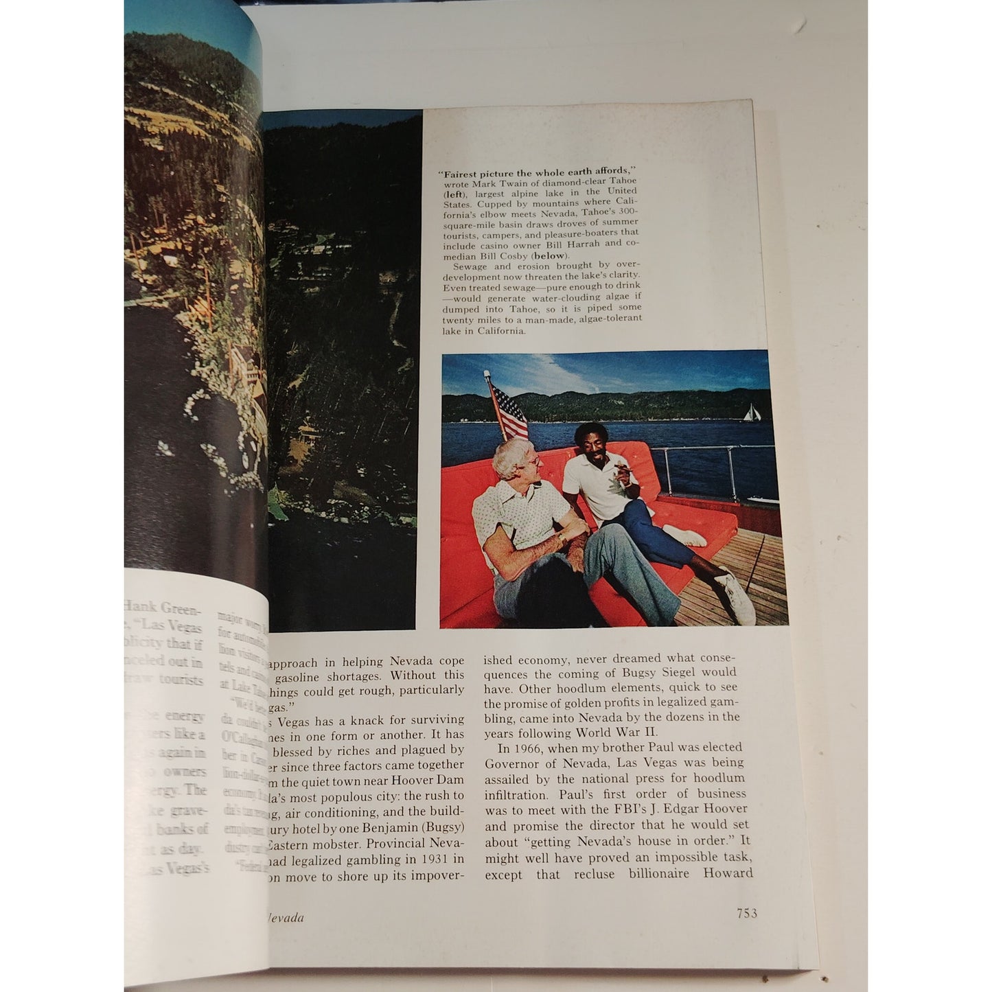 National Geographic Magazine – June 1974, Burma, Nevada, Yosemite