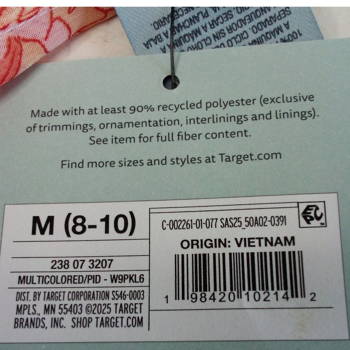 Shade & Shore Floral Print Chiffon Sarong Cover‑Up Pink M (8-10)
