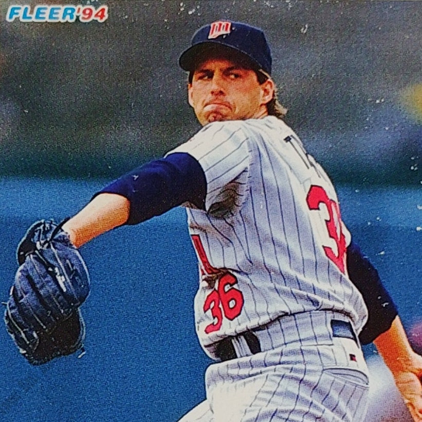 Kevin Tapani, Minnesota Twins, #219, 1994 Fleer Baseball Collector's Card