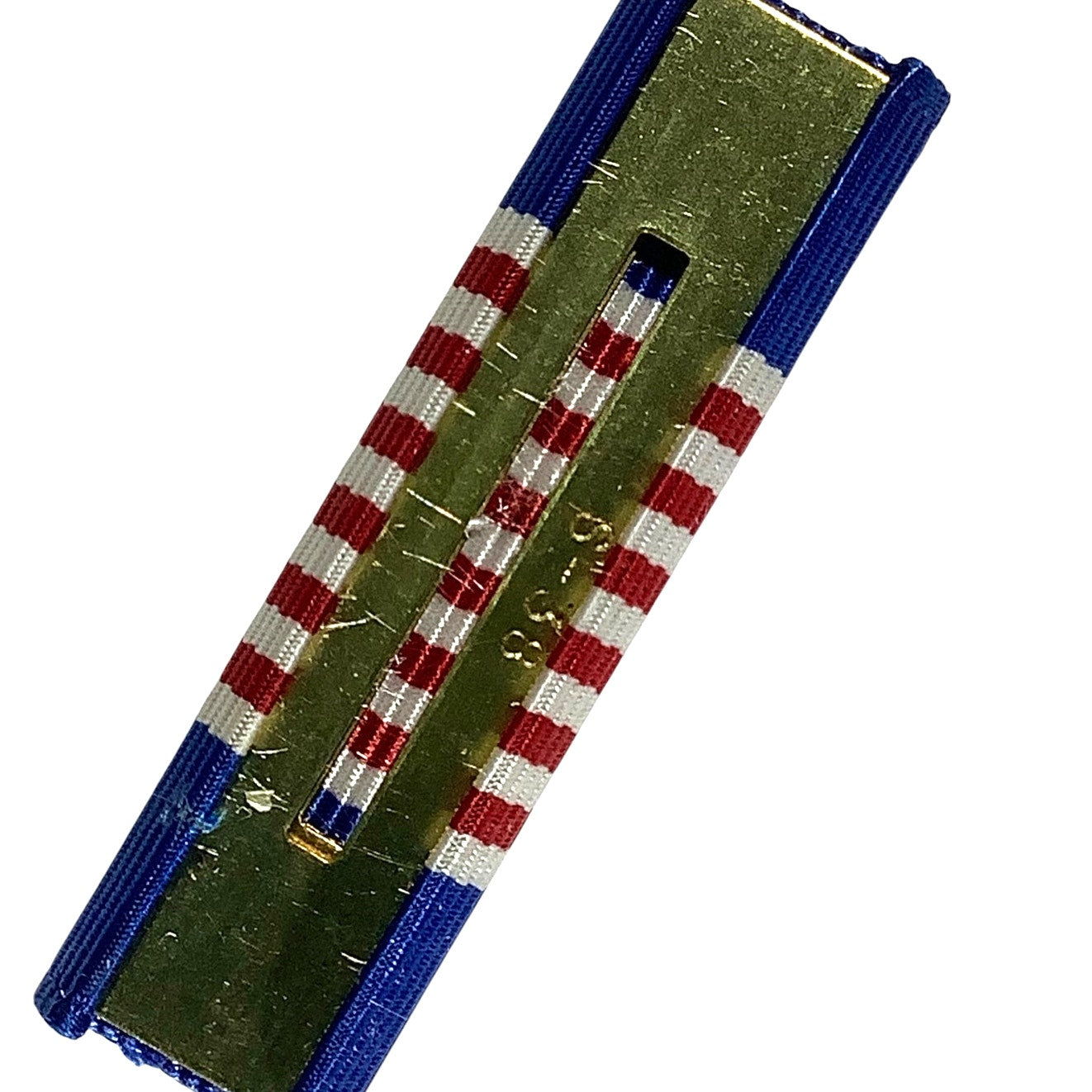 Army Soldier's Medal Ribbon - Heroism, 1-3/8" x 3/8"