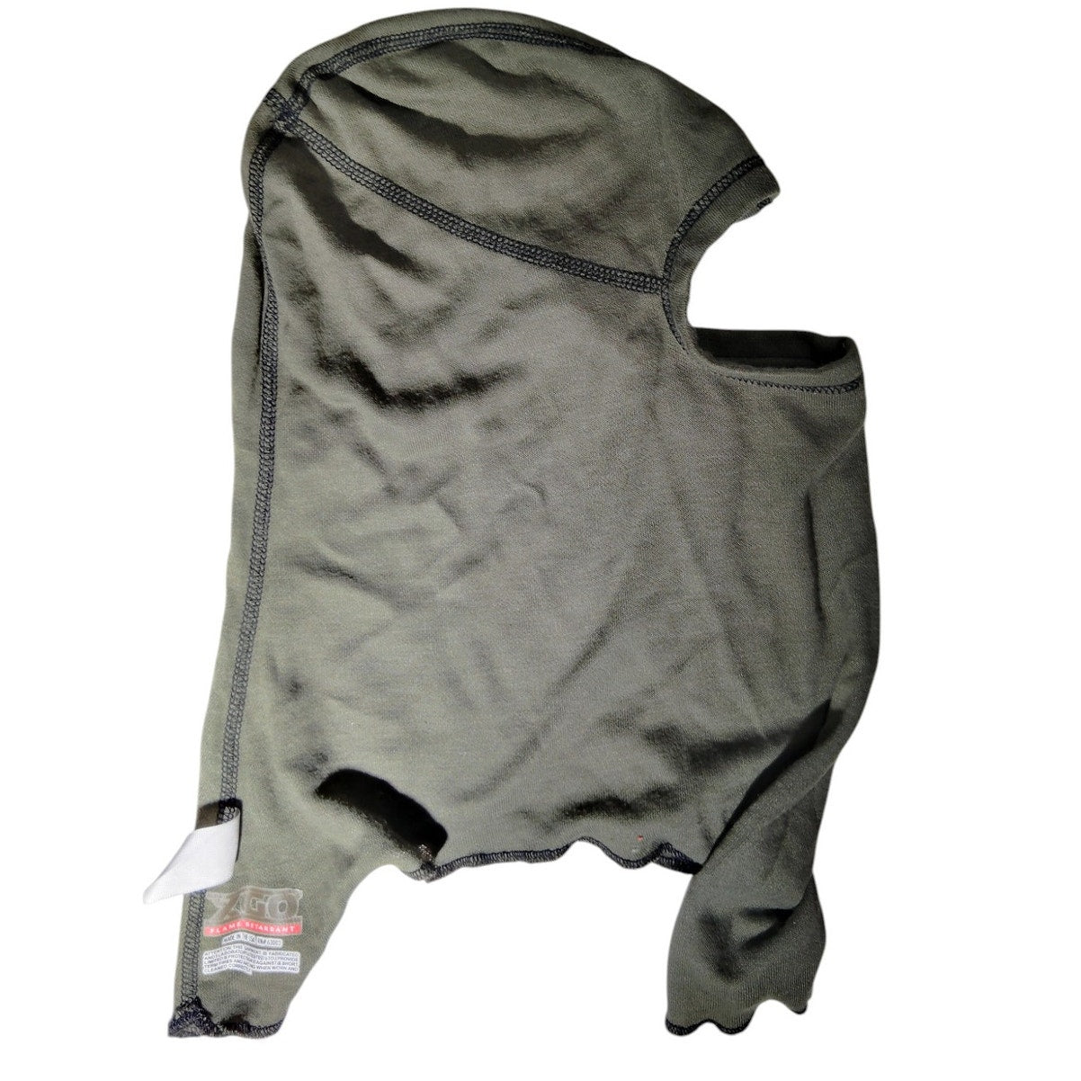 XGO Flame Retardant Balaclava – RN#30003 – Phase 1 Lightweight FR – Tactical Hood – Olive Green