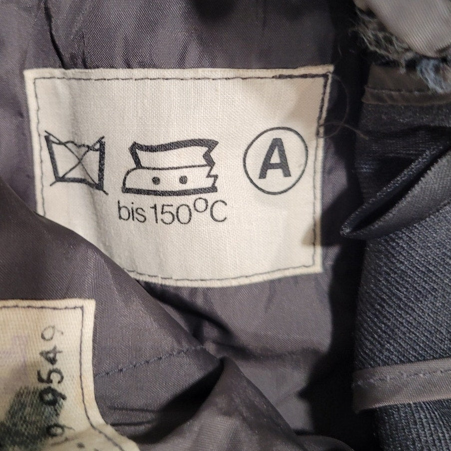 German Military Wool Trousers 32S - Josef Goecke 11/72 - Vintage 1972 Bundeswehr