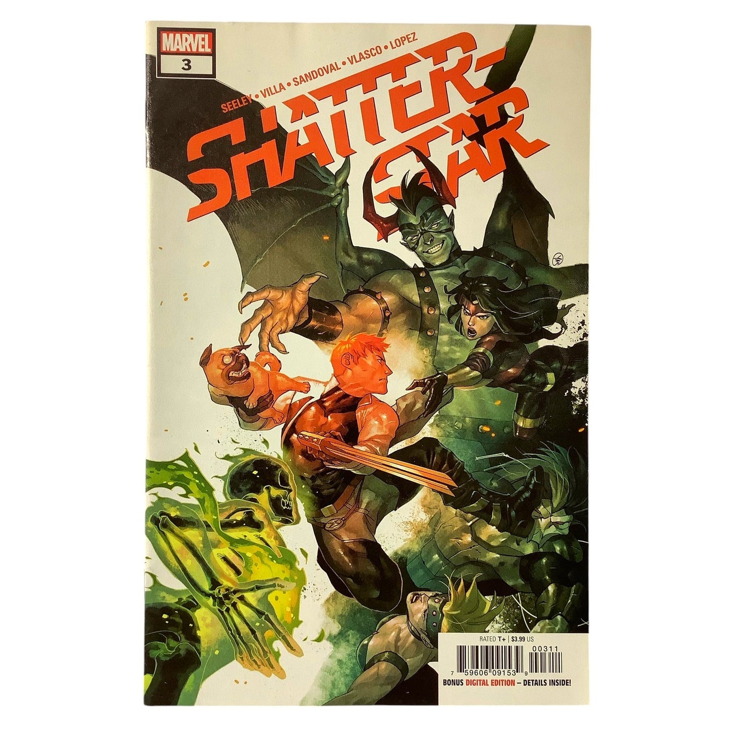 Marvel's Shatterstar #3, Feb 2019, NM/M 9.8