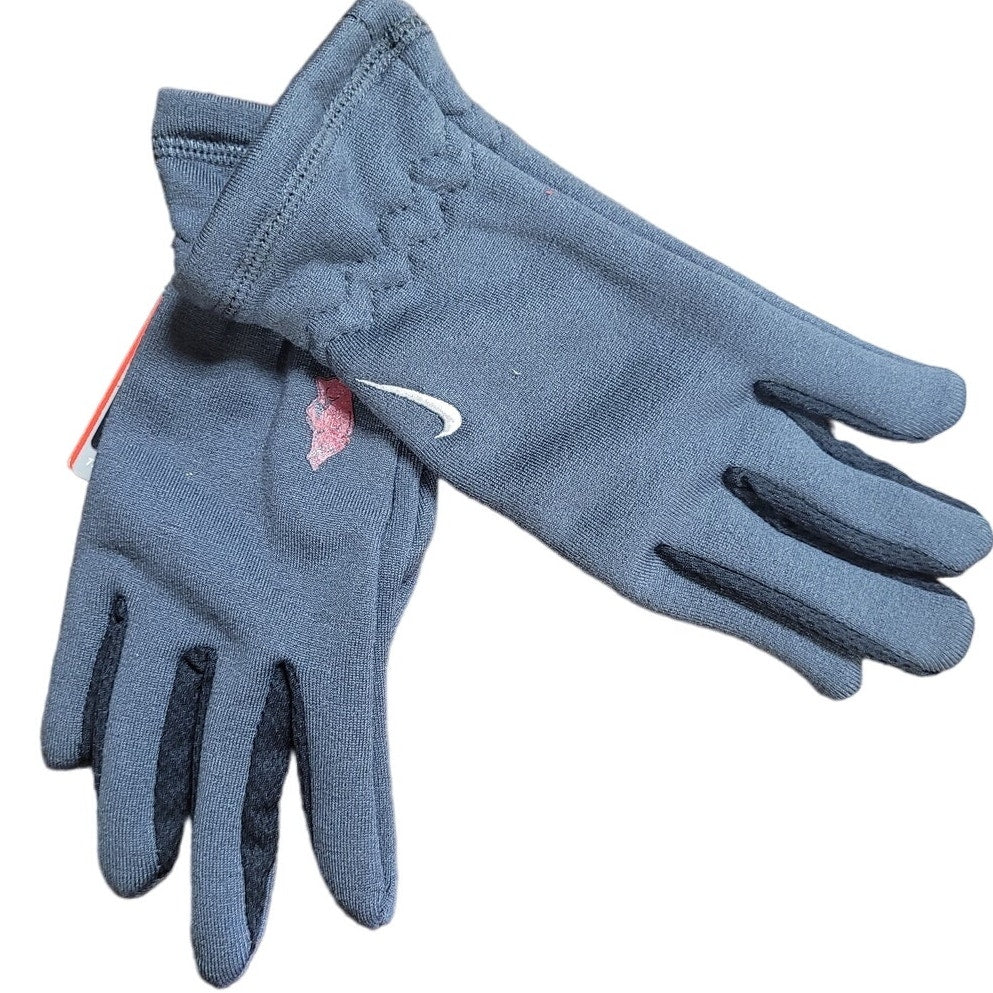 Nike Arkansas Razorbacks Preschool Therma-FIT Gloves - Anthracite, Size 4-7