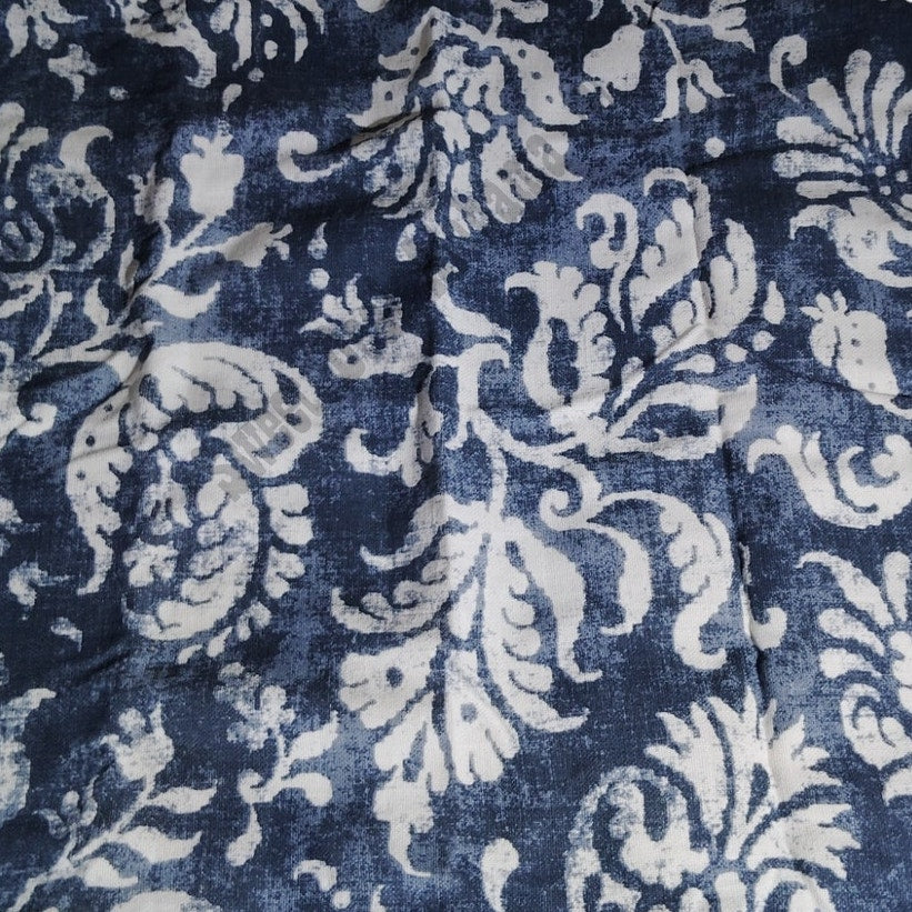 Ienjoy 20x20 Cotton Pillow Covers, Set/2 Decorative Pillow Covers, Navy
