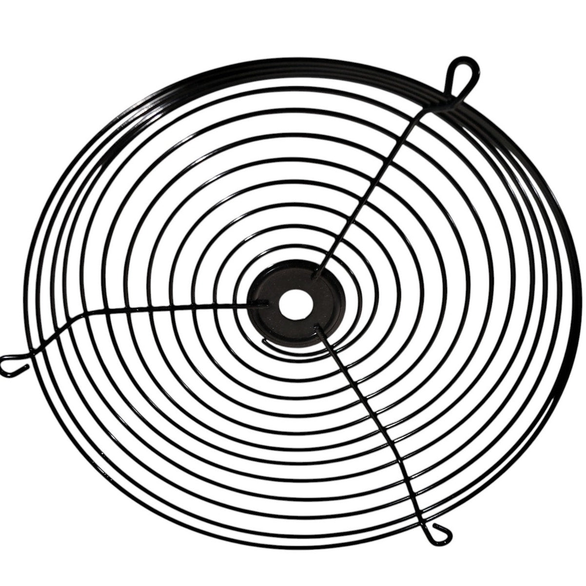 Evaporator Fan Guards – 2-PK, 11" Diameter – Black/Chrome Wire Grill for Walk-In Cooler or Freezer
