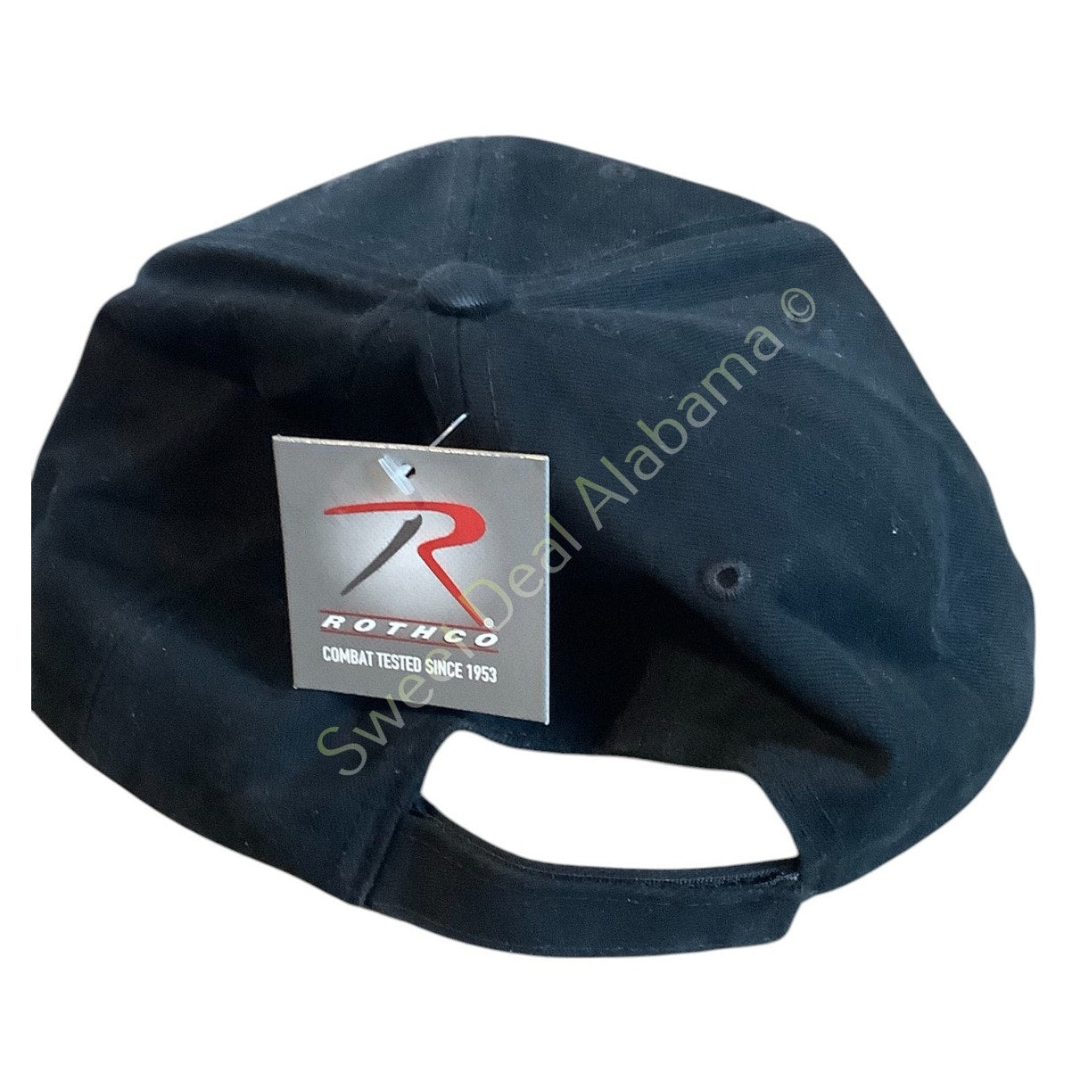 Rothco NASA Logo Supreme Low Profile Cap Black One-Size, Hook & Loop Fastening