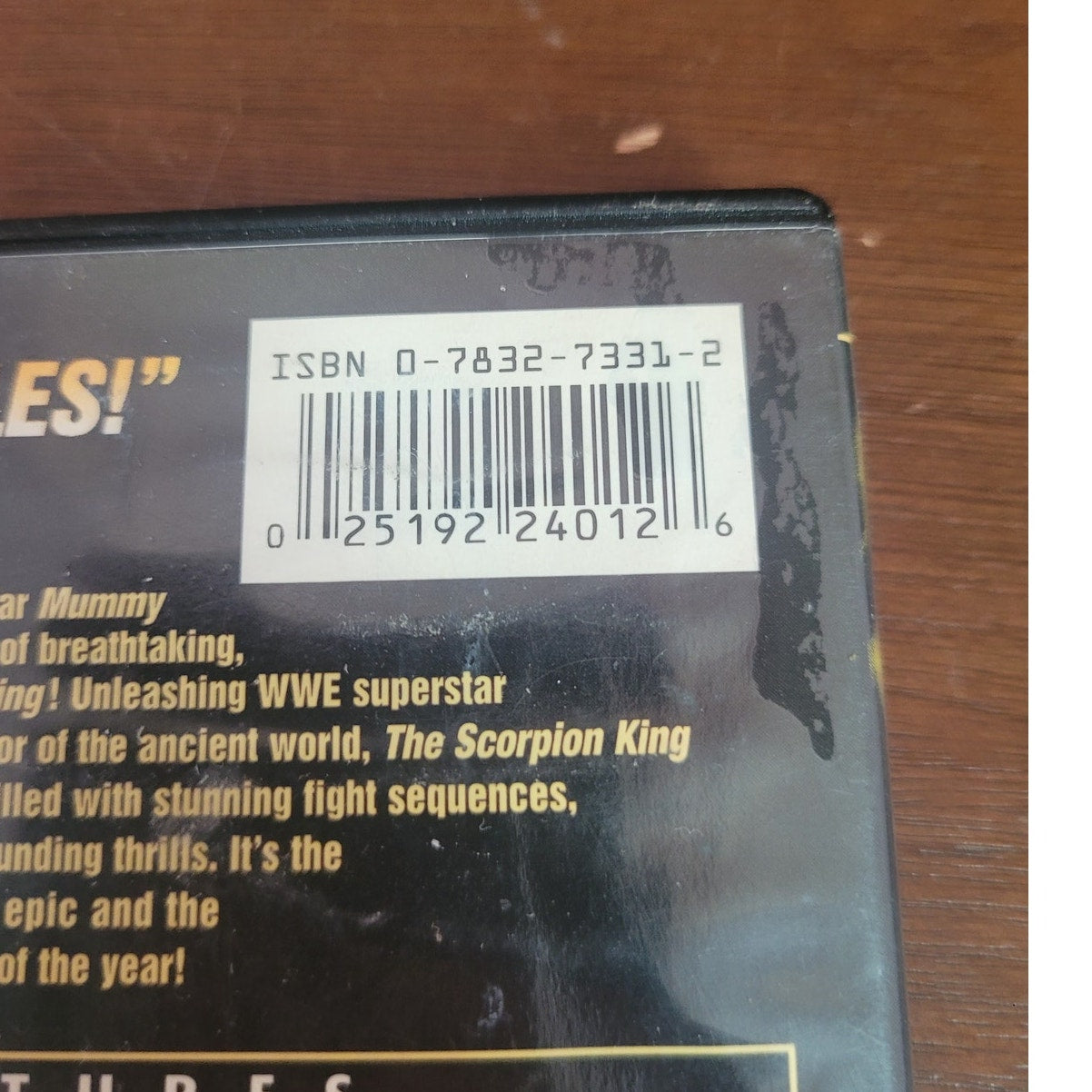 Scorpion King Collector's Editioni DVD 2002 Action Adventure – Dwayne Johnson