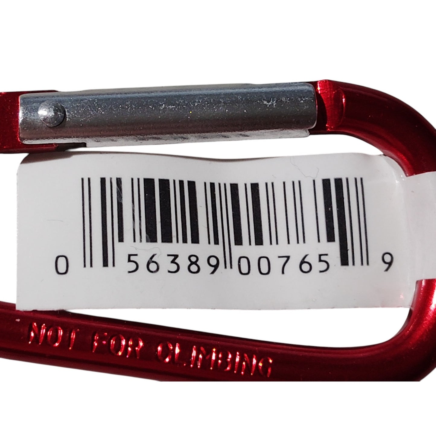 Coghlan’s 4-Pack 8mm Mini Carabiners 2 Red & 2 Silver Not for Climbing