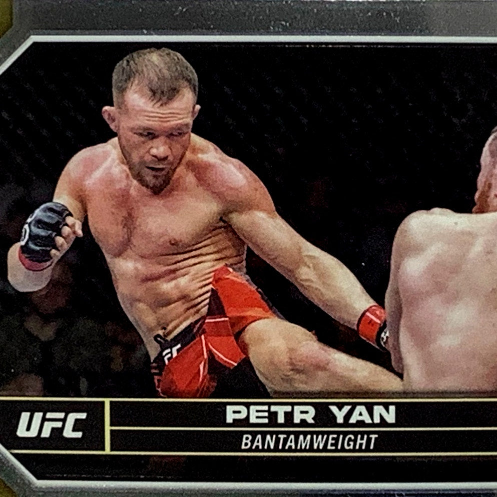 Peter Yan, UFC Bantamweight, Card 156, 2024 Topps Chrome UFC, NM+