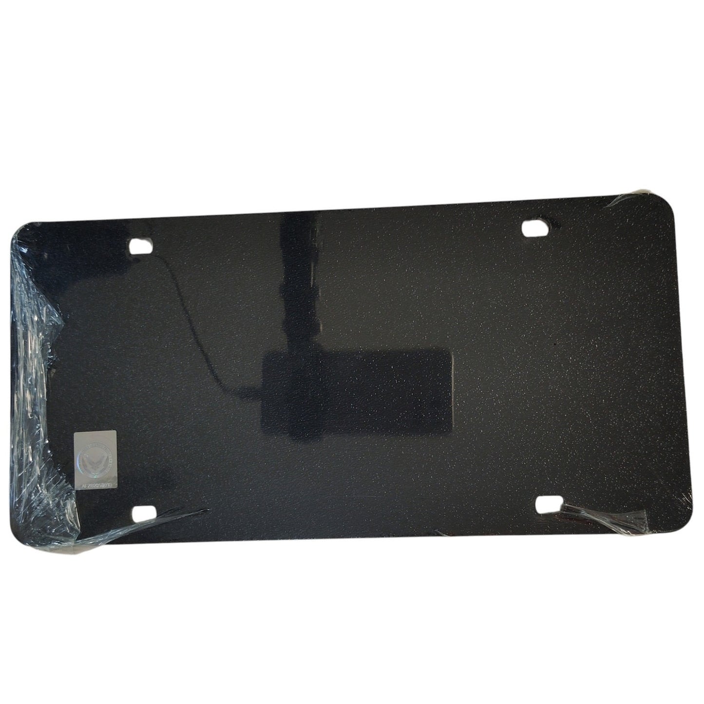 U.S. Air Force Wings License Plate Frame – “WIFE” Blue Inlay, Mirrored Finish, Made in USA
