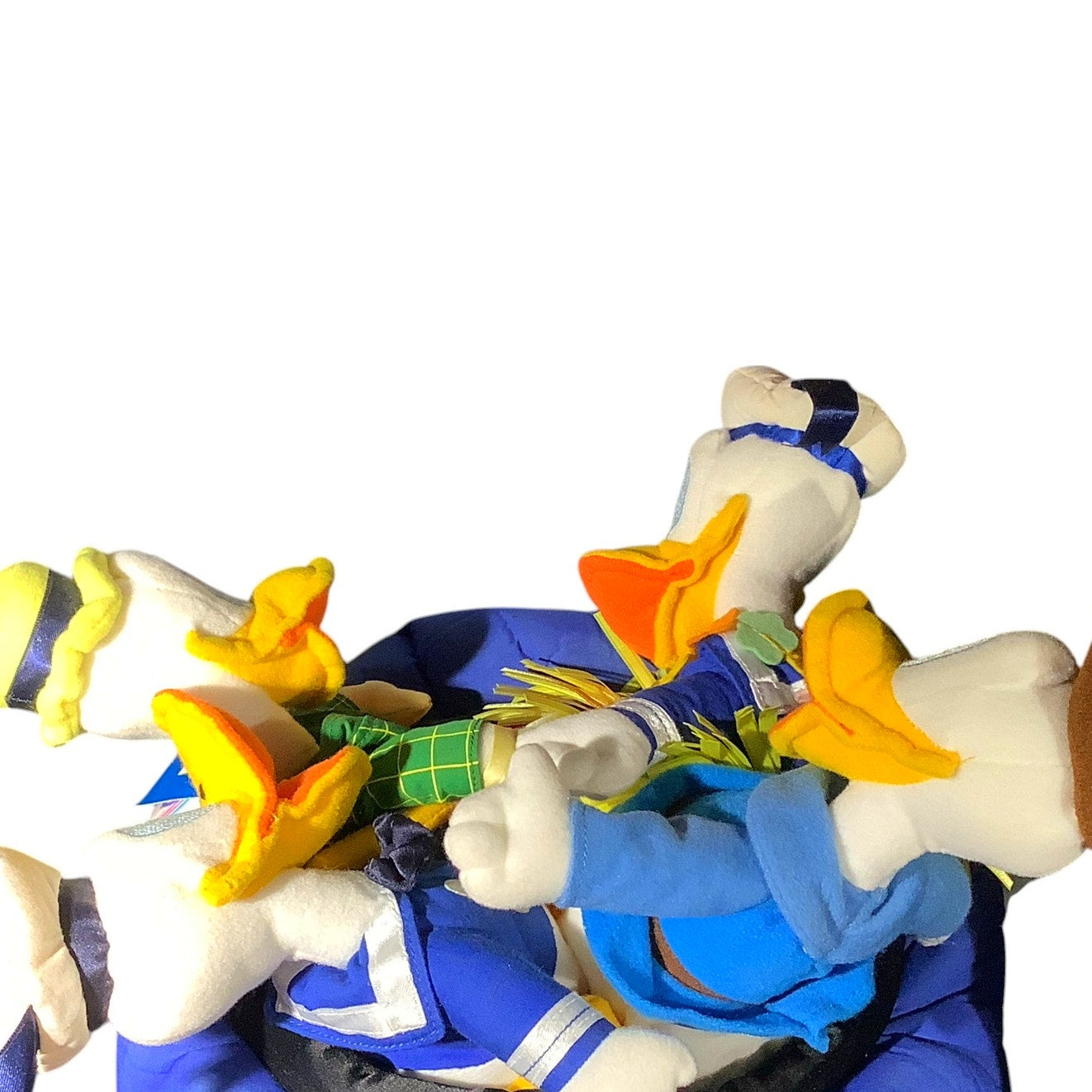 Disney Donald Duck 65th Anniversary 2014 Plush Lifeboat w/ 4 Donald's Year's Ago