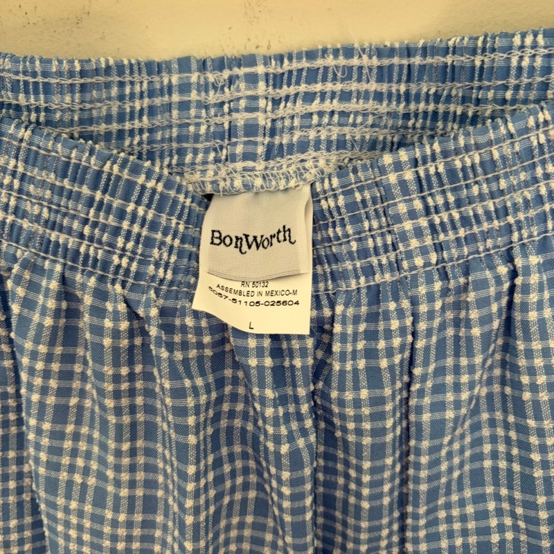 Vintage BonWorth Spoiled Rotten Women's Gingham Nautical 3-Piece Outfit L/16