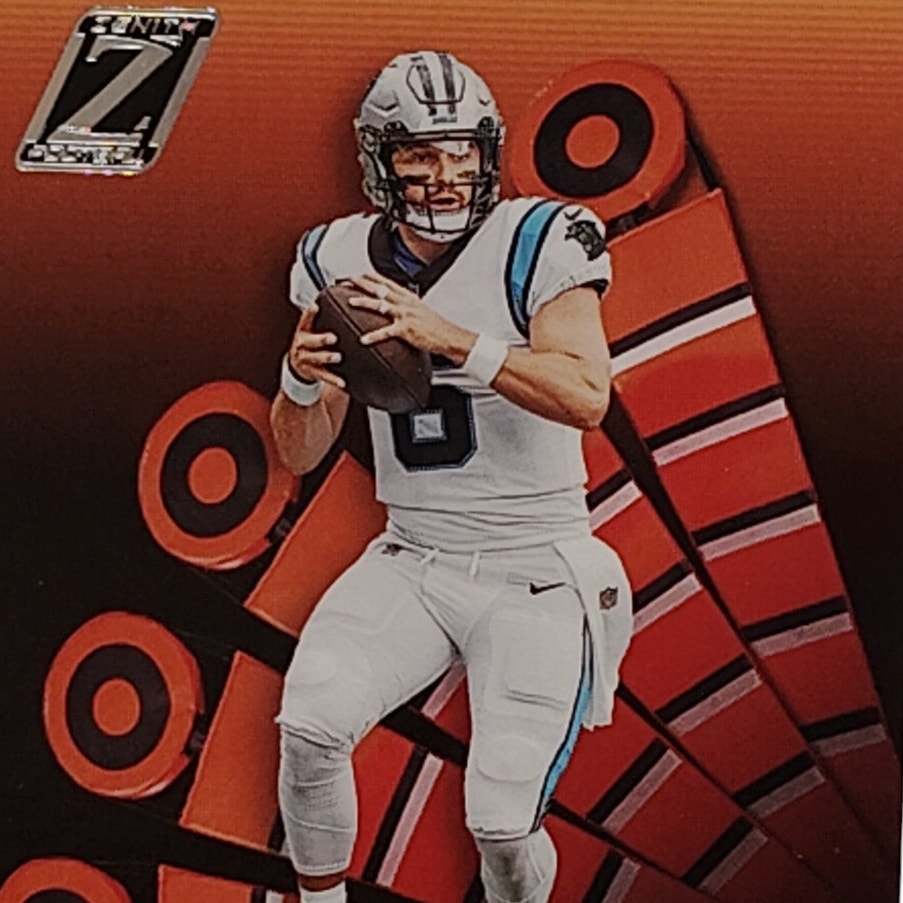 Baker Mayfield, Carolina Panthers, NFL 2022 Panini-Zenith Card 68, EX/NM